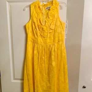 Canary yellow dress